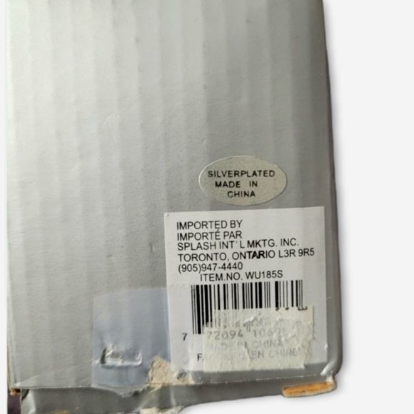 New Baby's first tooth and curl silver plated trinkets - Picture 2 of 2